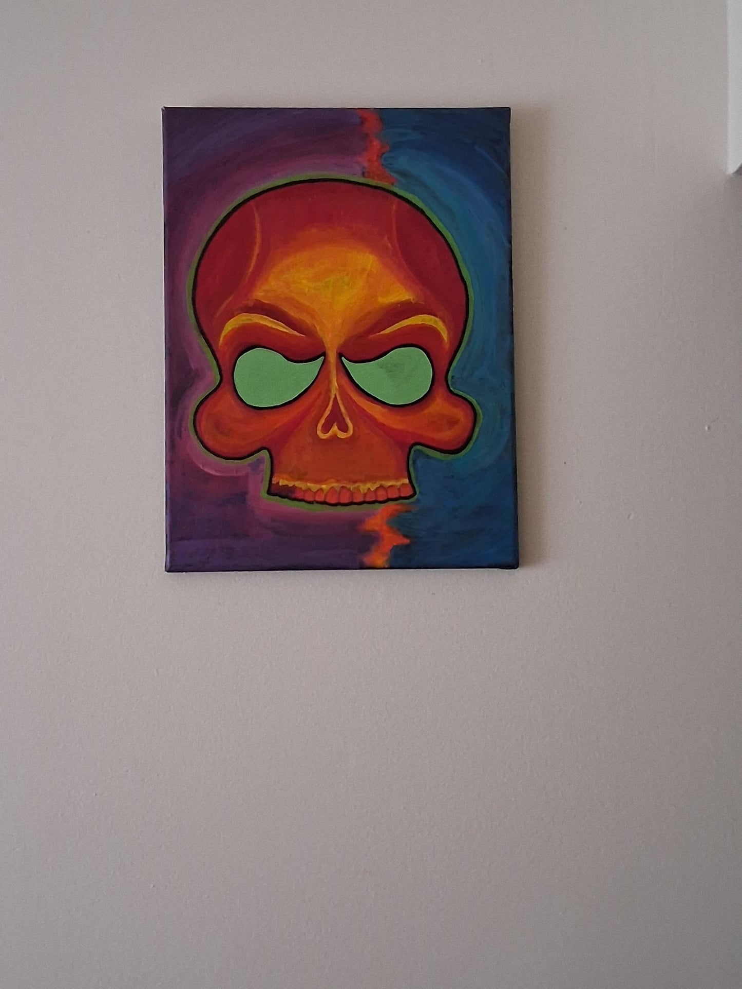 Handmade Skull Wall Art – Original by Huh? What’s That?