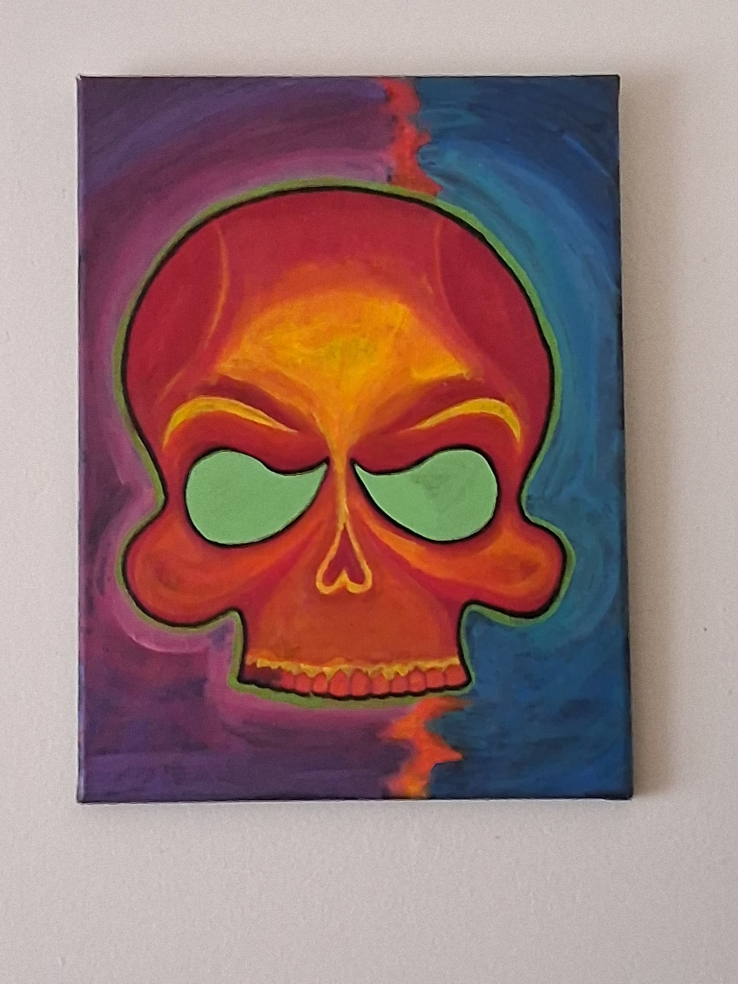 Handmade Skull Wall Art – Original by Huh? What’s That?
